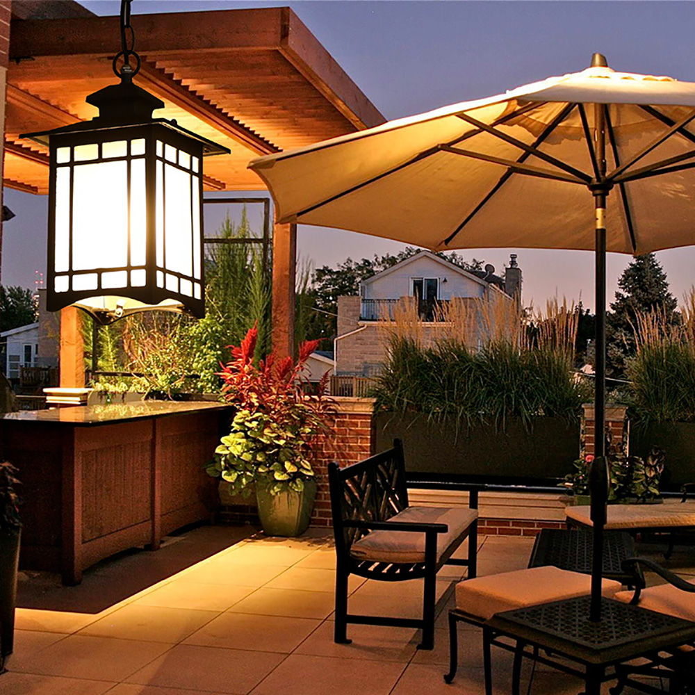 Vintage glass chandeliers outd - مراجعة Outdoor Lighting Chandelier وسعره