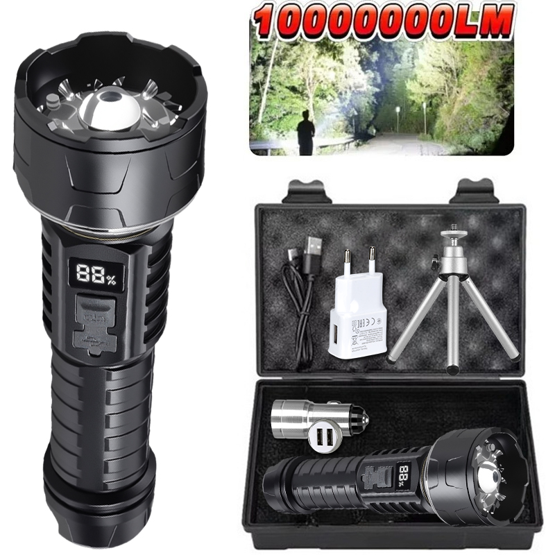 COB LED Flashlight Rechargeabl - مراجعة Outdoor Lighting Rechargeable وسعره
