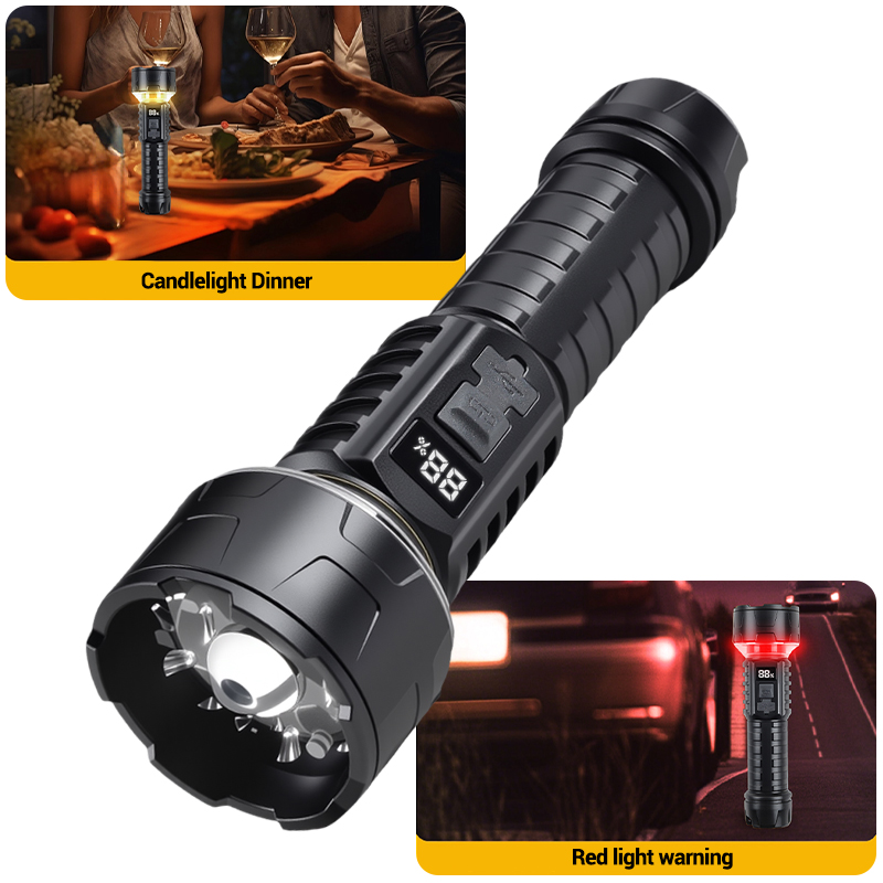 COB LED Flashlight Rechargeabl - مراجعة Outdoor Lighting Rechargeable وسعره