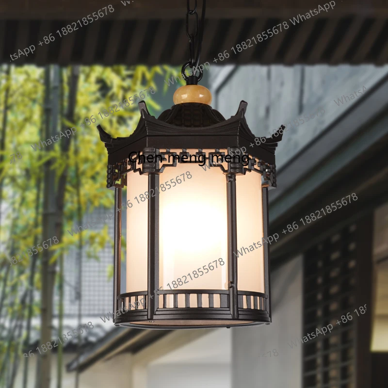 New arrive Chinese pavilion ch - مراجعة Outdoor Lighting Chandelier وسعره