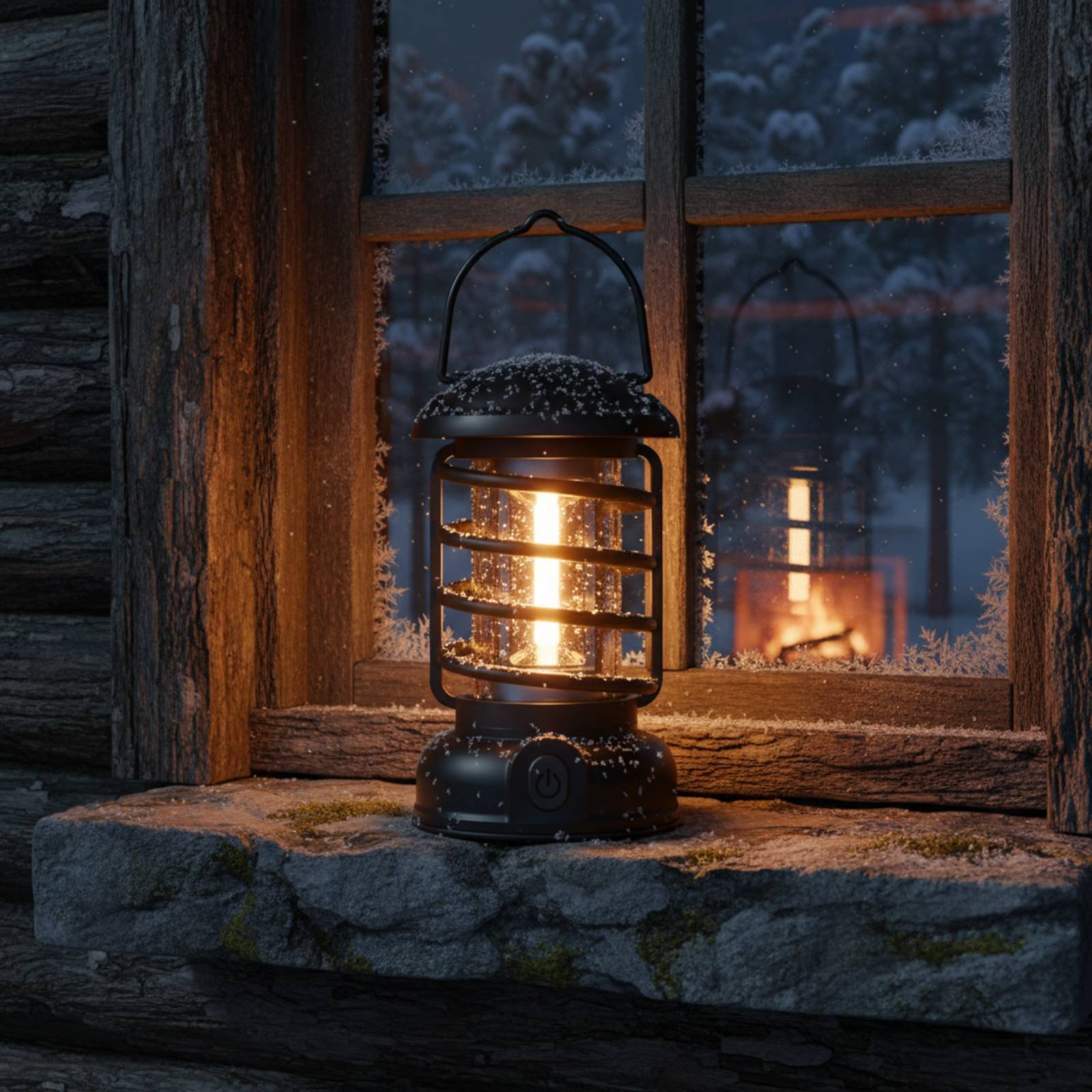 Retro Camping Lantern Two-Way  - مراجعة Outdoor Lighting Lamps وسعره