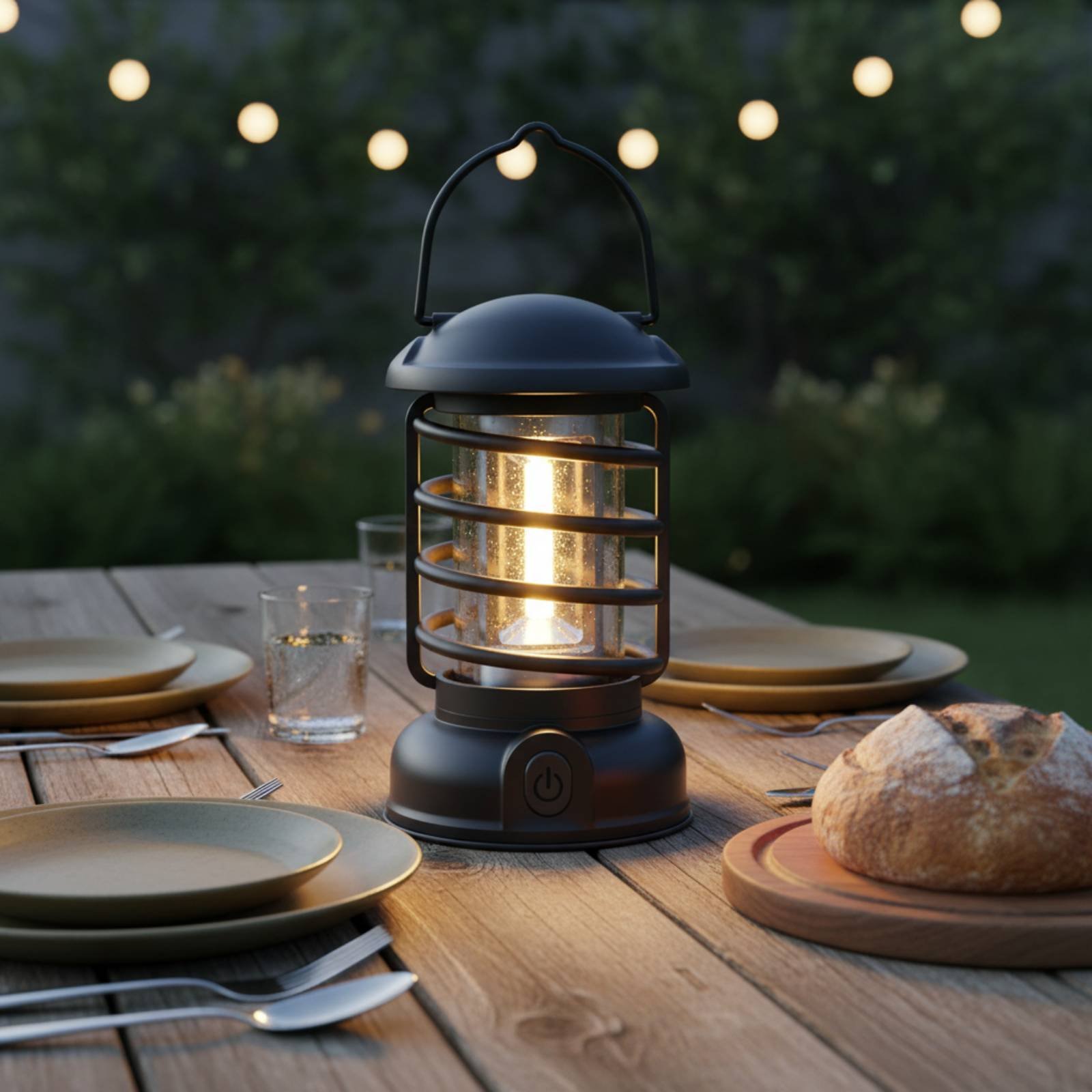 Retro Camping Lantern Two-Way  - مراجعة Outdoor Lighting Lamps وسعره