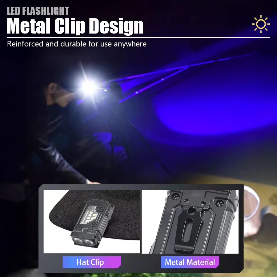 Mini Keychain EDC Flashlight - - مراجعة Outdoor Lighting Panel وسعره