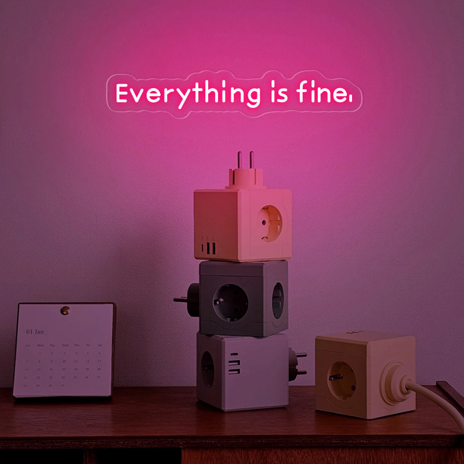 Everything Is Fine Neon Sign,  - مراجعة Outdoor Lighting Quotes وسعره
