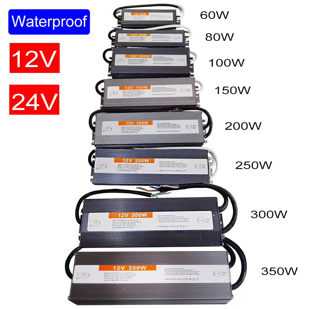 AC85V-265V to DC12V/24V led wa - مراجعة Outdoor Lighting Transformer Box وسعره