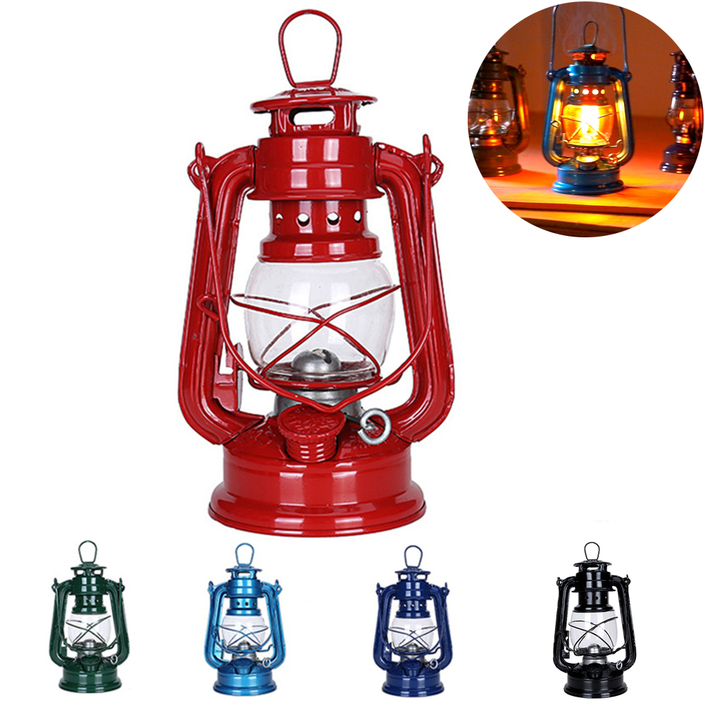 19cm Retro Kerosene Lamp Porta - مراجعة Outdoor Lighting Mediterranean Style وسعره