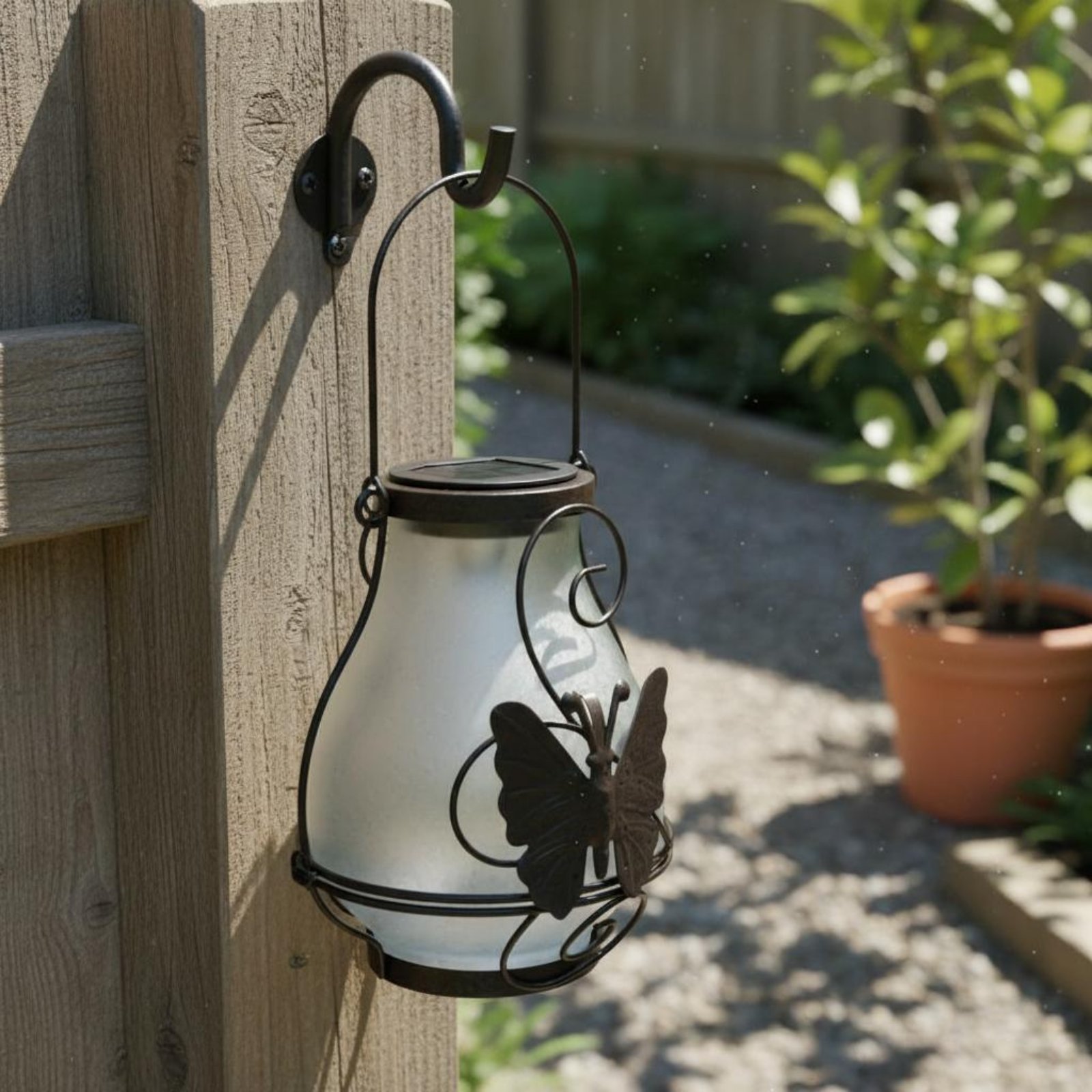 Solar Butterfly Lantern Waterp - مراجعة Outdoor Lighting For Patio وسعره