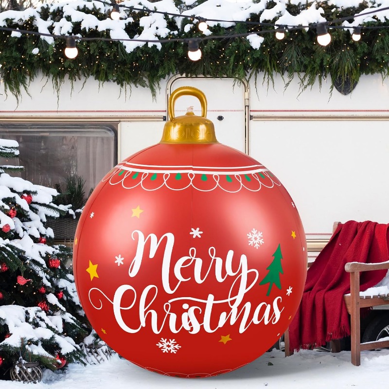 60cm Outdoor Christmas Inflata - مراجعة Xmas Outdoor Lighting Decorations وسعره