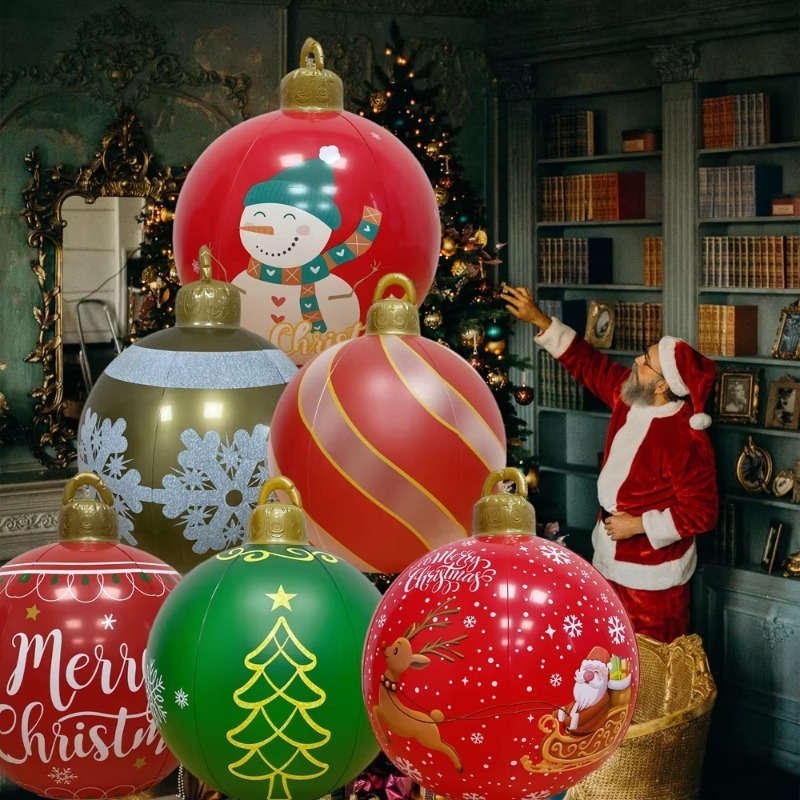 60cm Outdoor Christmas Inflata - مراجعة Xmas Outdoor Lighting Decorations وسعره