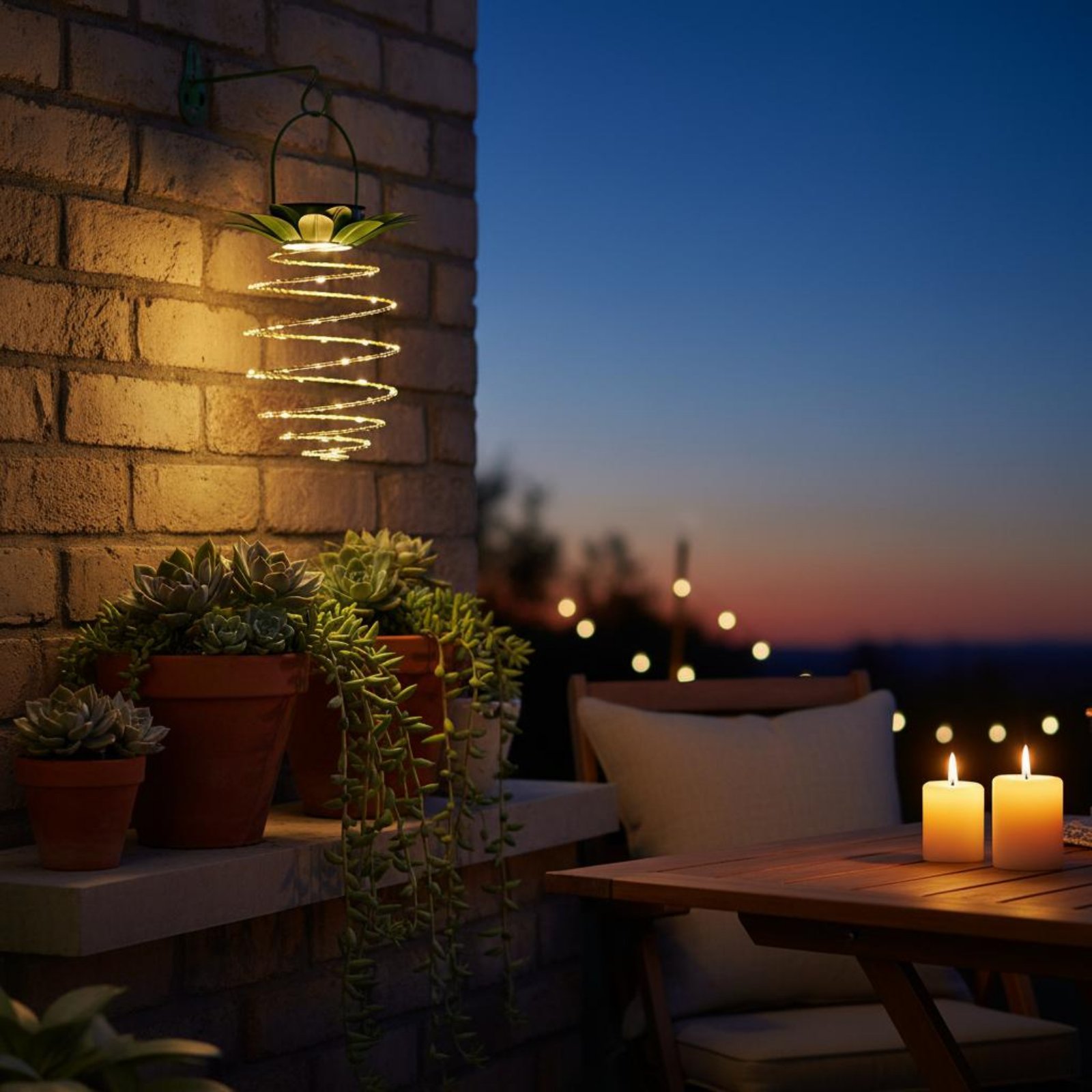 2 Pieces Solar Pineapple Lamp  - مراجعة Outdoor Lighting For Patio وسعره