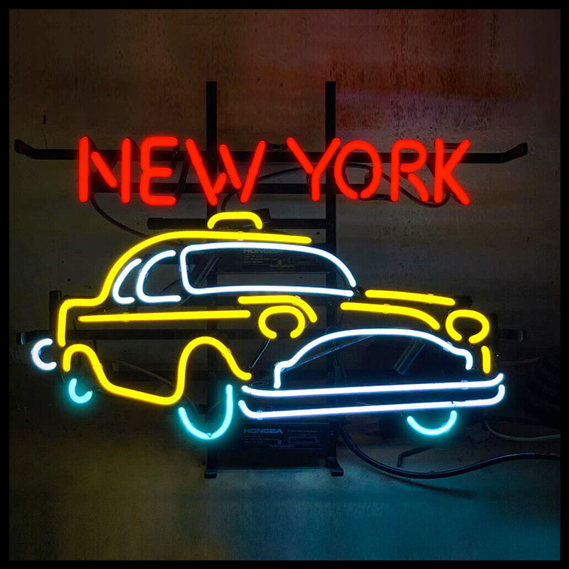 Neon Sign for New York Taxi Ne - مراجعة Outdoor Lighting York وسعره