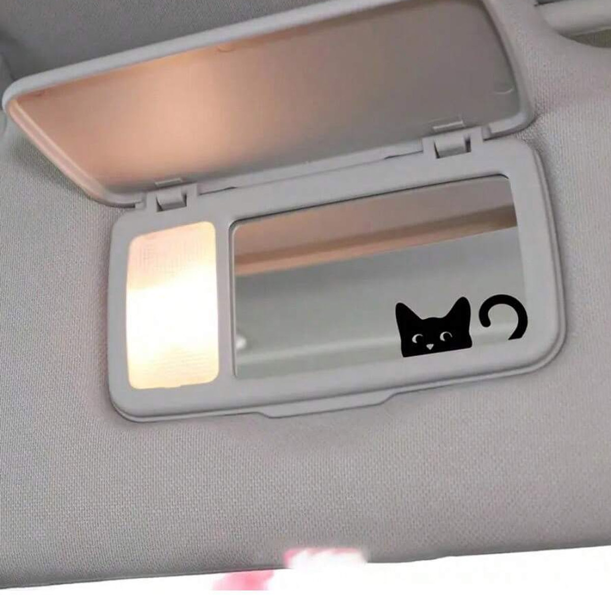 Cat stickers, mini cats, peep  - مراجعة Outdoor Lighting With Outlet وسعره
