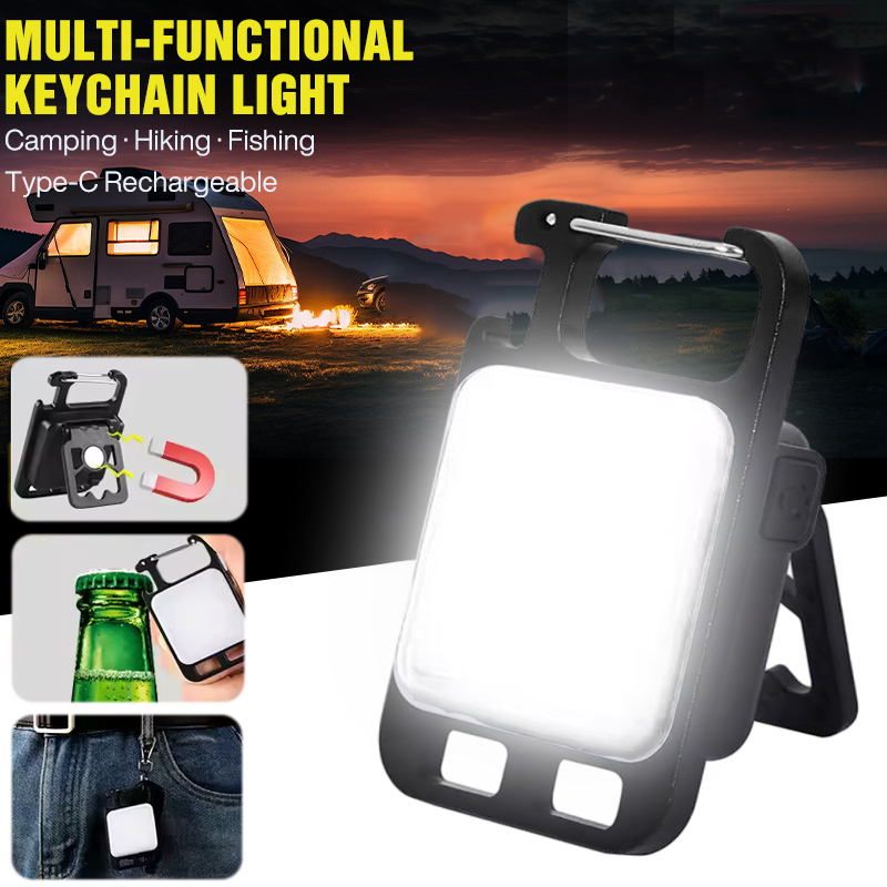 Mini Keychain Light Camping Hi - مراجعة Outdoor Lighting Panel وسعره