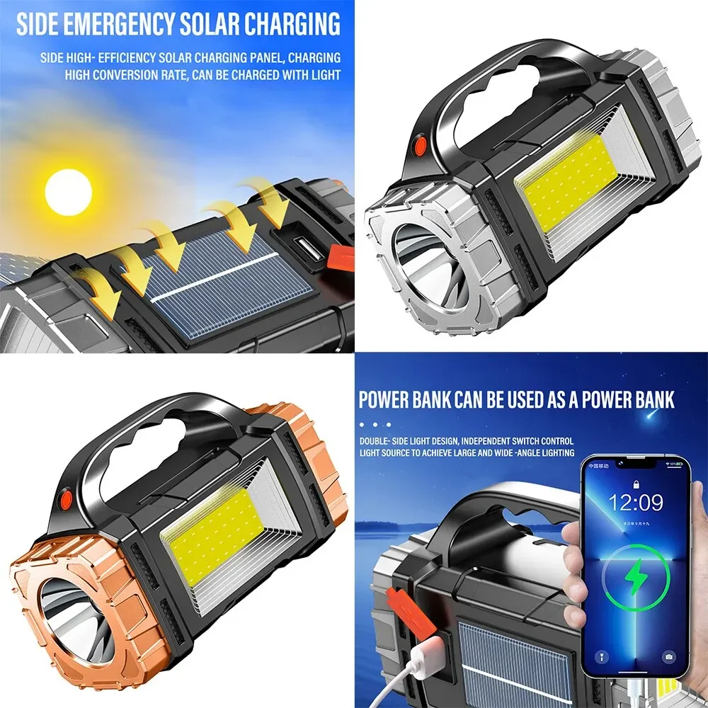 New Upgrade Rechargeable High  - مراجعة Outdoor Lighting Panel وسعره