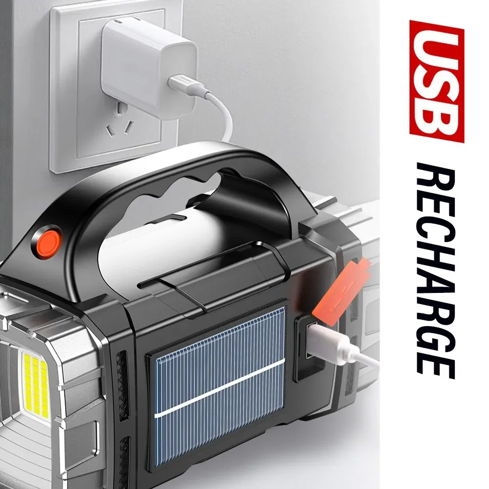 New Upgrade Rechargeable High  - مراجعة Outdoor Lighting Panel وسعره