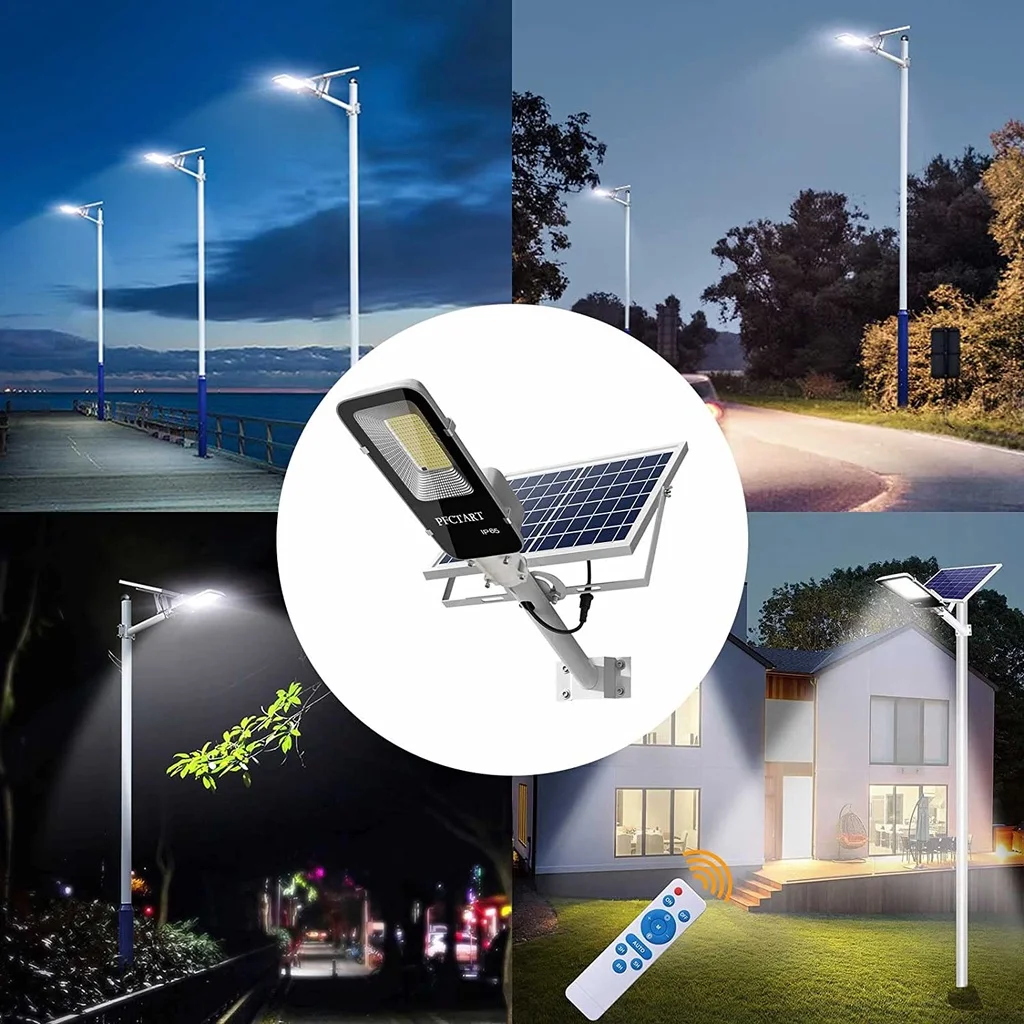 200W Powerful Solar Light Outd - مراجعة Outdoor Lighting Dusk To Dawn وسعره
