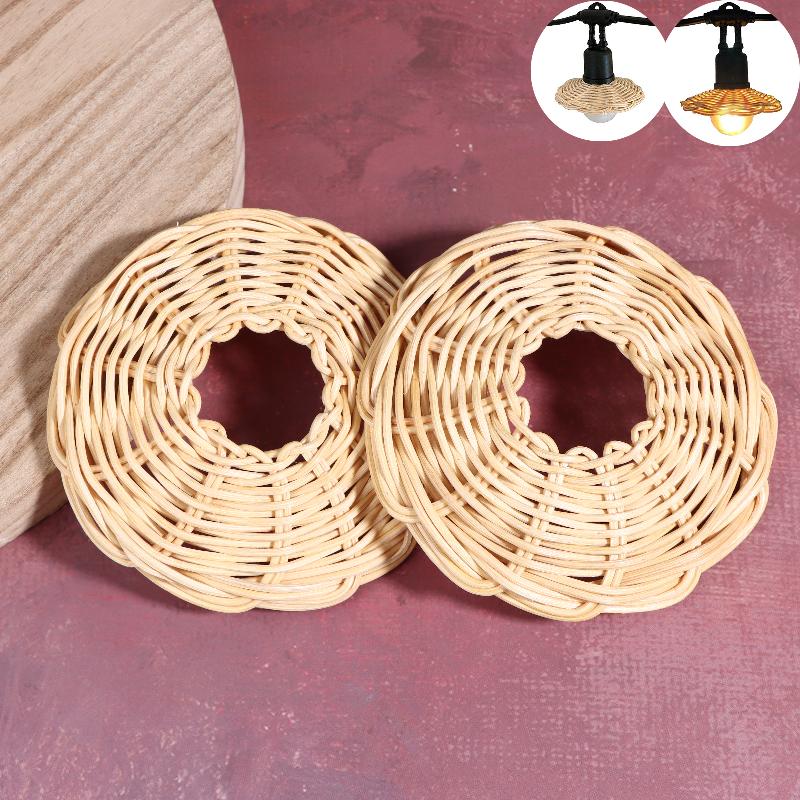 New Sale 2Pcs Handwoven Rattan - مراجعة Outdoor Lighting Chandelier وسعره