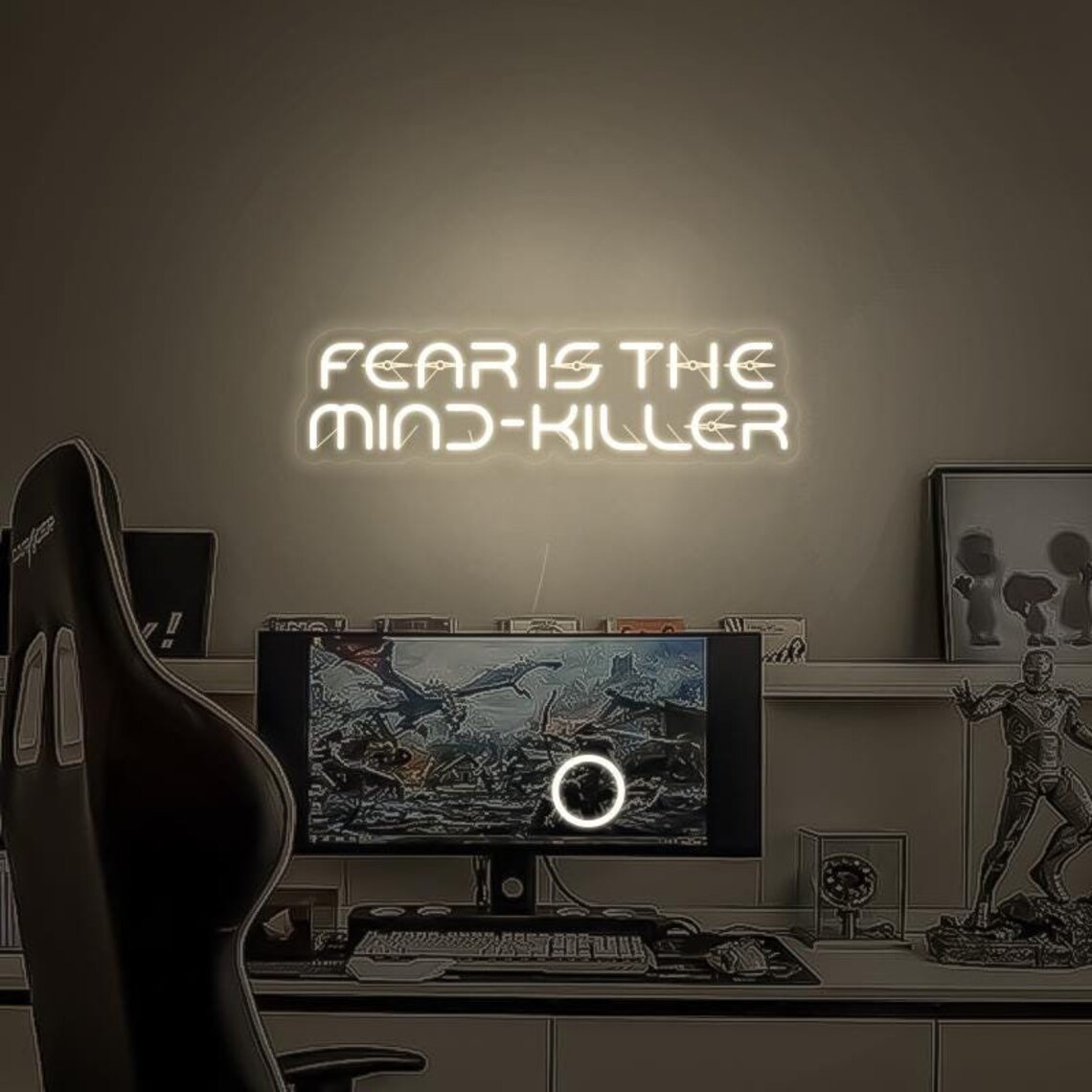 Fear Is The Mind-killer Led Ne - مراجعة Outdoor Lighting Quotes وسعره
