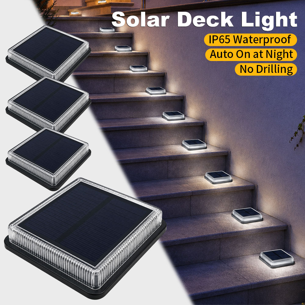 Solar Deck Light Outdoor Water - مراجعة Outdoor Lighting Ground Fixtures وسعره