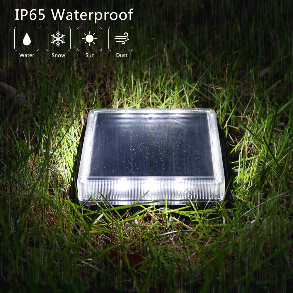 Solar Deck Light Outdoor Water - مراجعة Outdoor Lighting Ground Fixtures وسعره