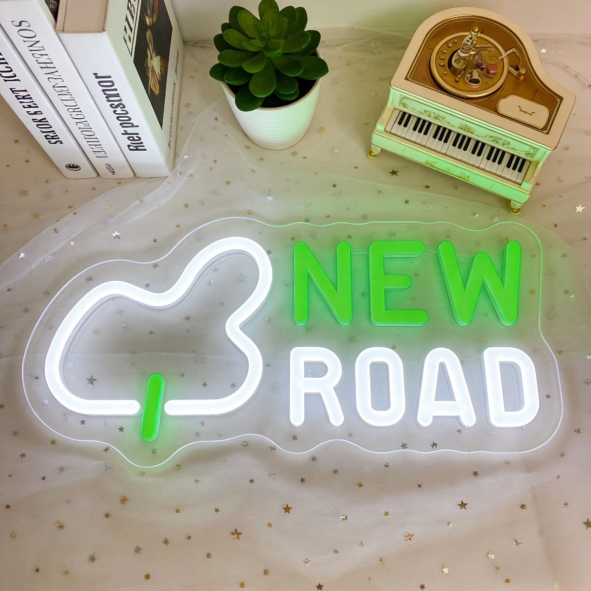 NEW ROAD Inspirational LED Neo - مراجعة Outdoor Lighting Quotes وسعره