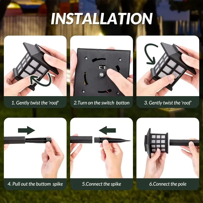 Solar Outdoor Lights LED Light - مراجعة Outdoor Lighting For Your Yard وسعره
