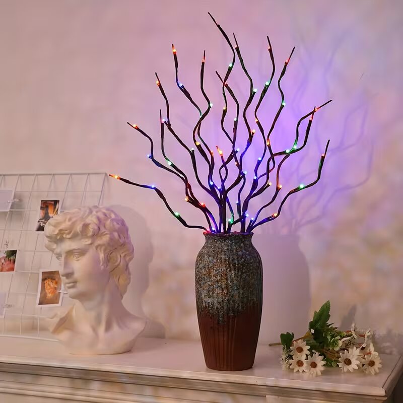 1/2PC 20LED Cherry Blossom Tre - مراجعة Outdoor Lighting Lamps وسعره
