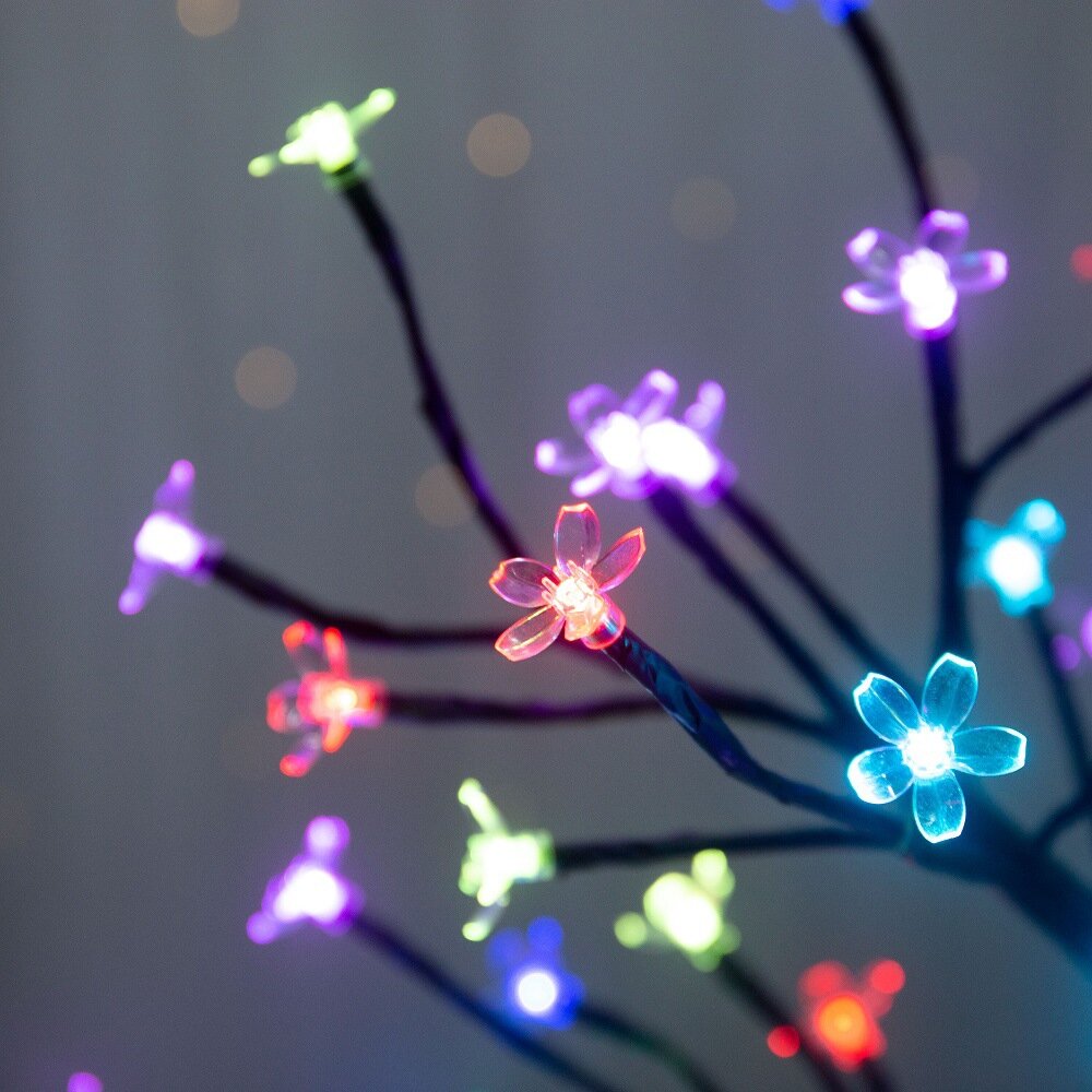 1/2PC 20LED Cherry Blossom Tre - مراجعة Outdoor Lighting Lamps وسعره