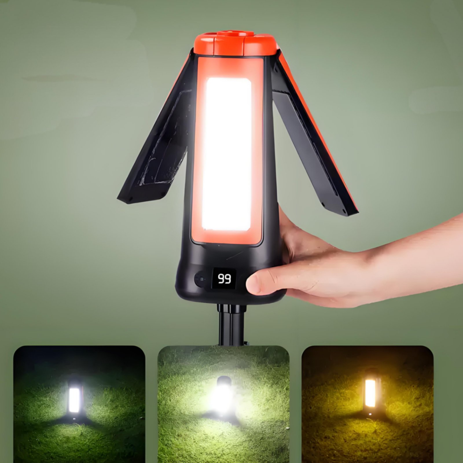 Telescopic Tent Lamp Adjustabl - مراجعة Outdoor Lighting Lamps وسعره