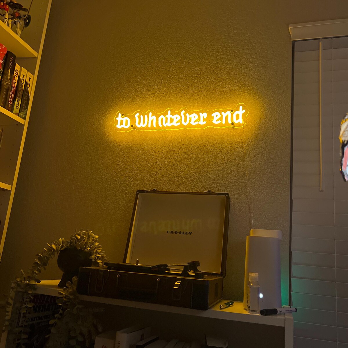 To Whatever End Neon Sign: ACO - مراجعة Outdoor Lighting Quotes وسعره