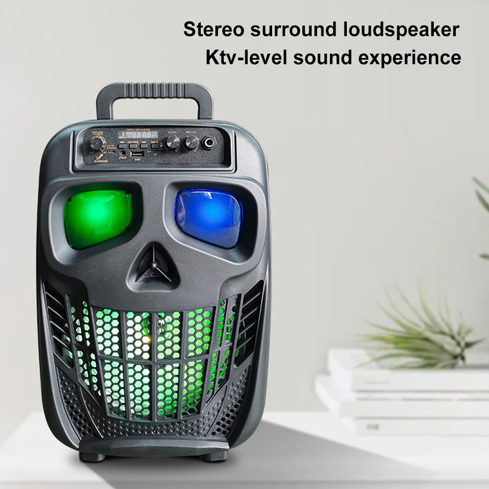 Skull Wireless Portable Speake - مراجعة Outdoor Lighting Quotes وسعره