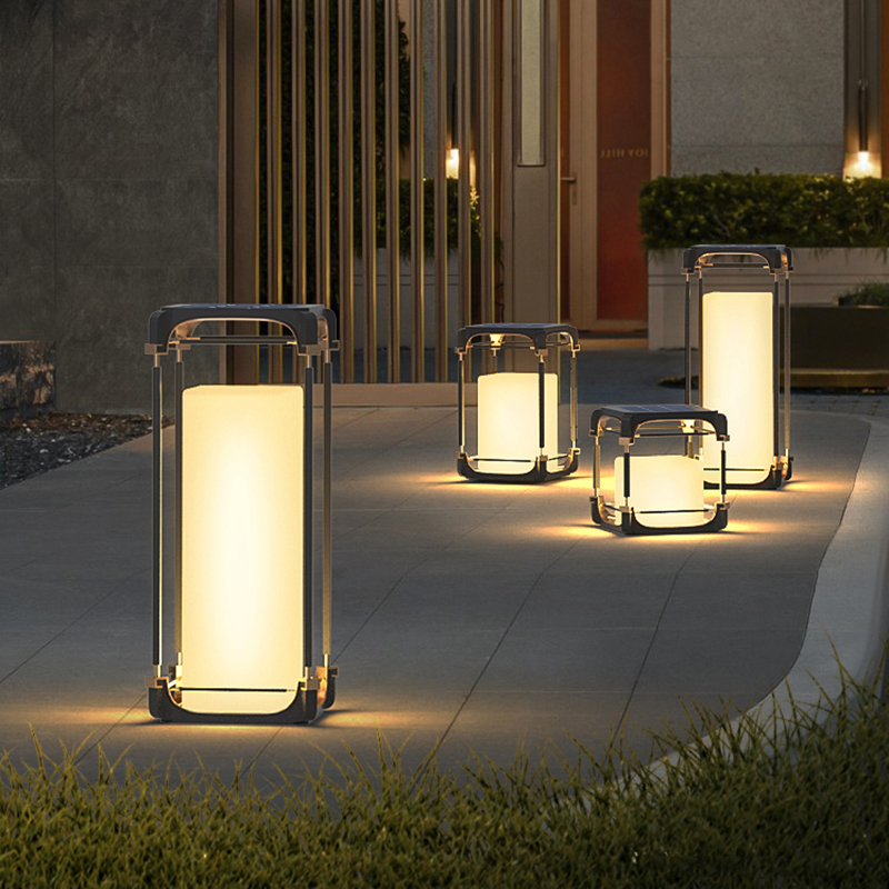 Luminous floor lamp courtyard  - مراجعة Outdoor Lighting Lamps وسعره