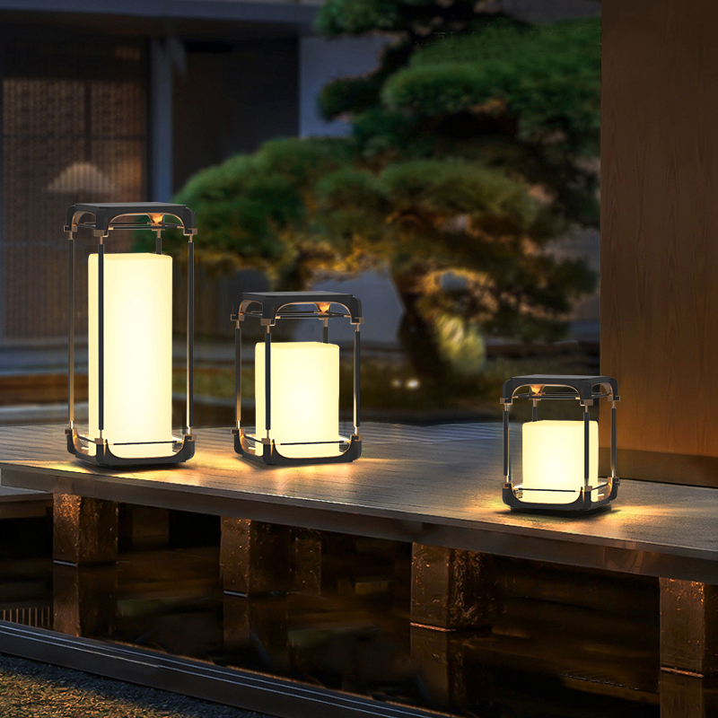Luminous floor lamp courtyard  - مراجعة Outdoor Lighting Lamps وسعره