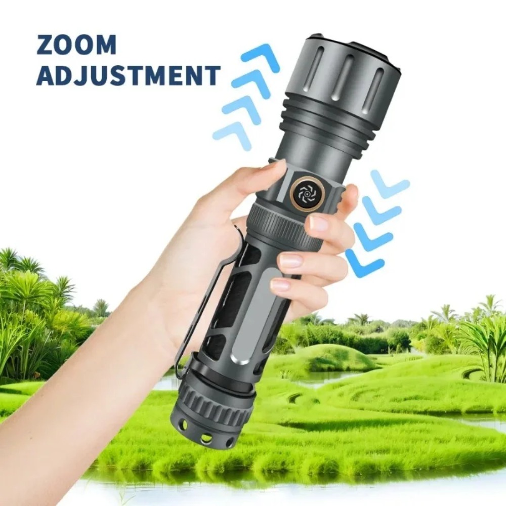 Super Bright Flashlight Portab - مراجعة Outdoor Lighting Rechargeable وسعره