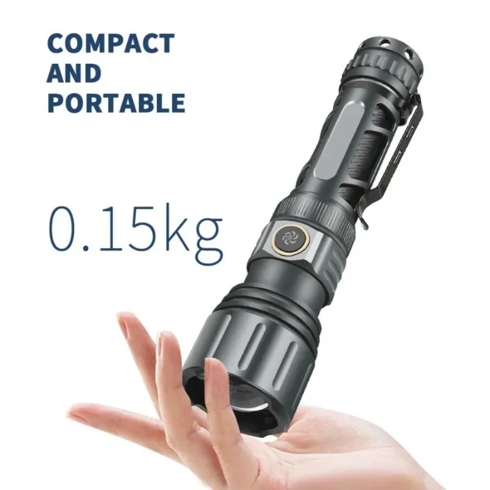 Super Bright Flashlight Portab - مراجعة Outdoor Lighting Rechargeable وسعره