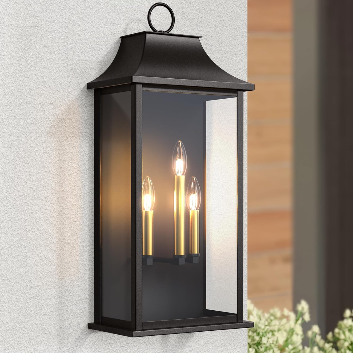 Large 3 Light Outdoor Wall Lan - مراجعة Outdoor Lighting Dusk To Dawn وسعره