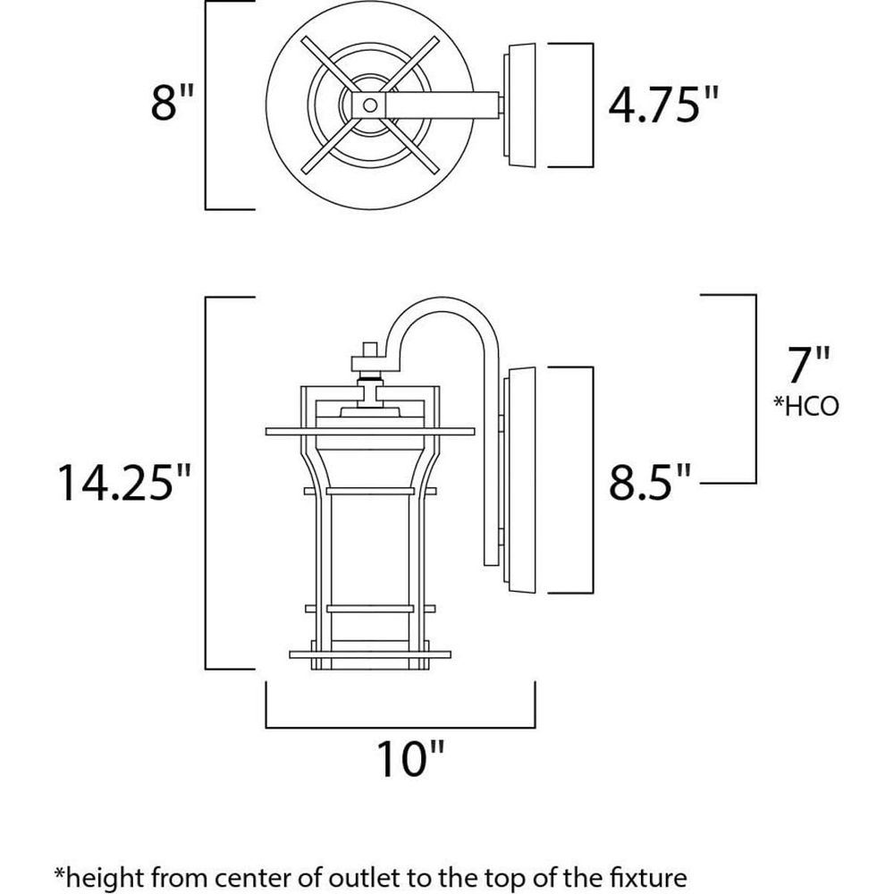 Outdoor Wall Light - 1-Light,  - مراجعة Outdoor Lighting Mediterranean Style وسعره
