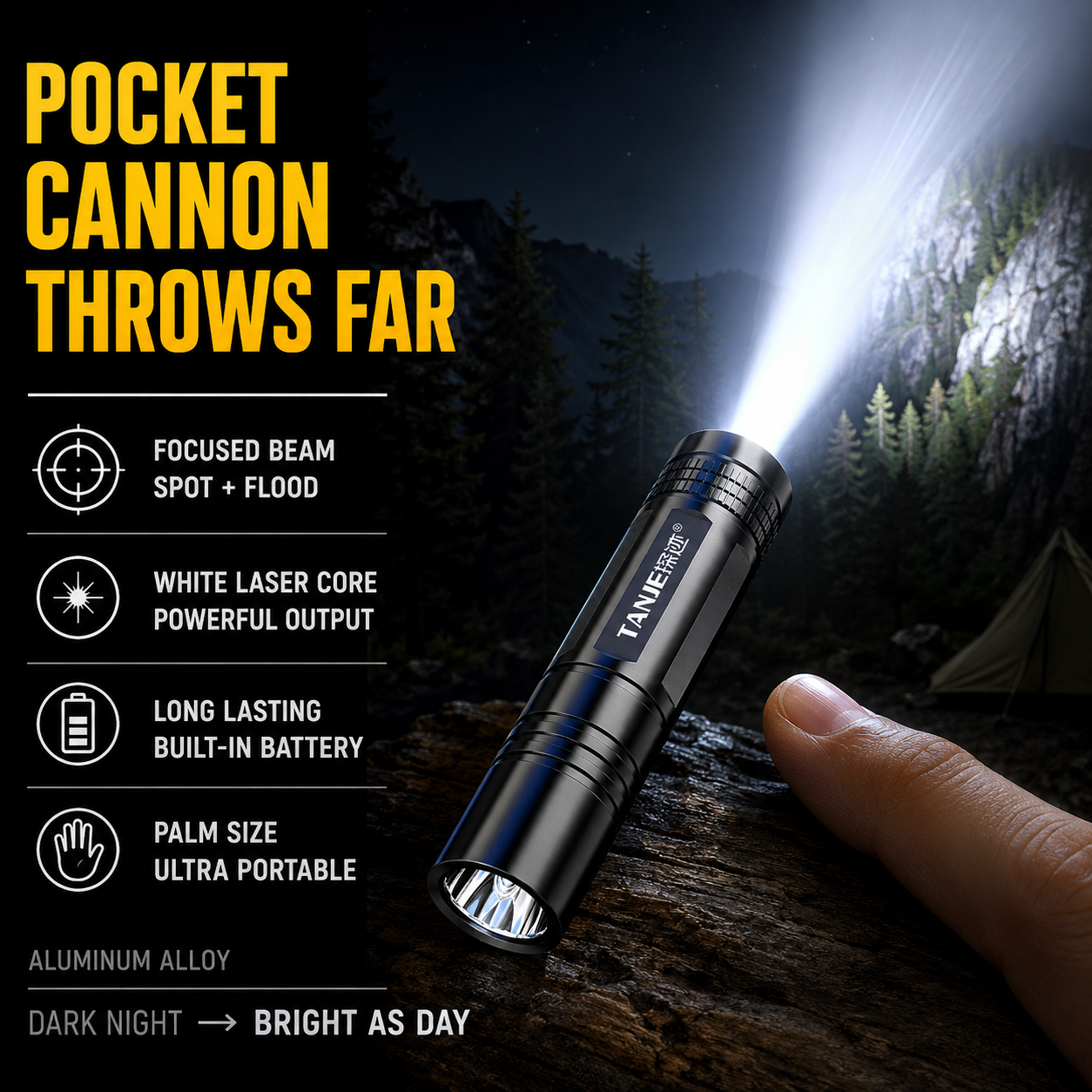 Outdoor Flashlight Small Mini  - مراجعة Zinc Outdoor Lighting وسعره