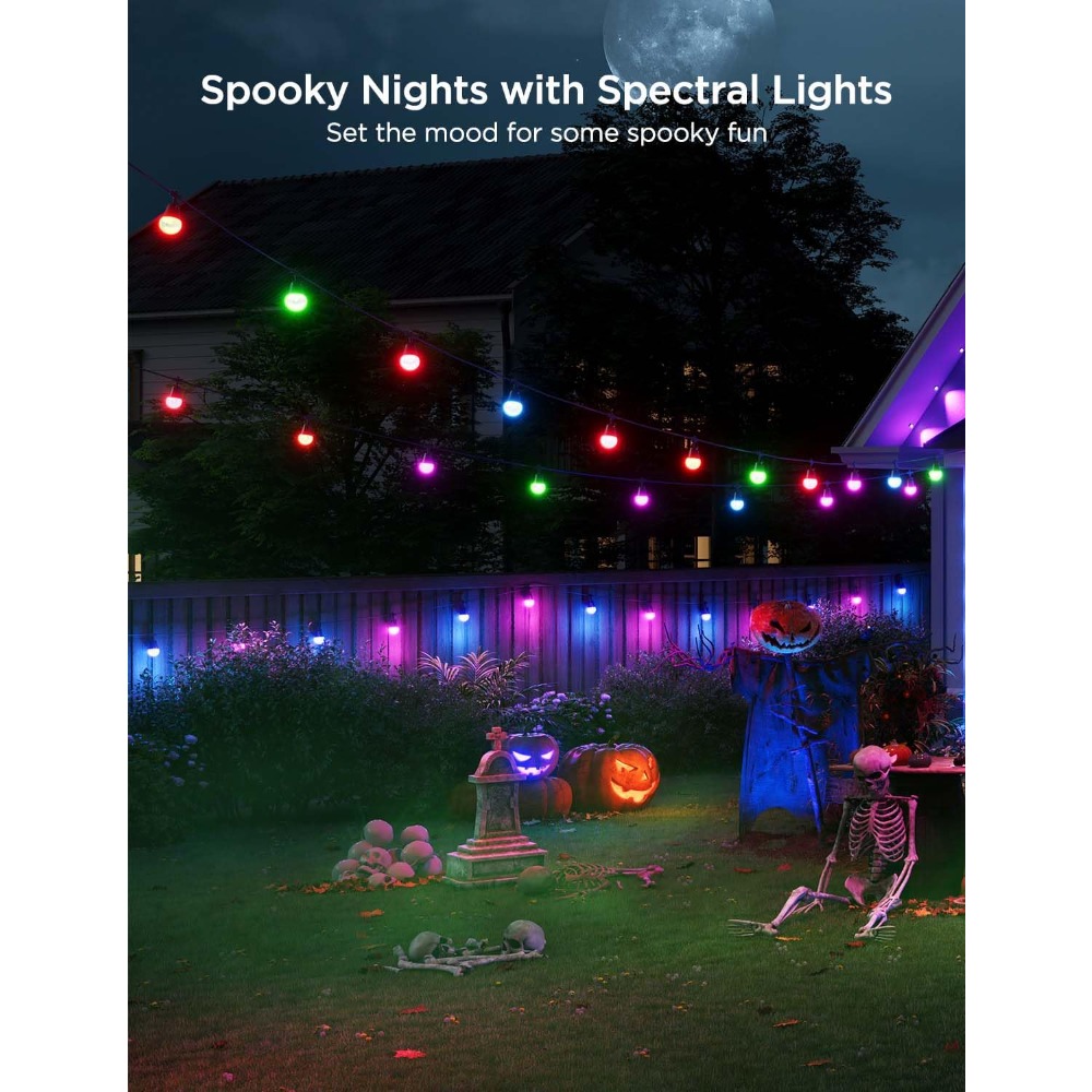 Govee Smart Outdoor String Lig - مراجعة Outdoor Lighting Govee وسعره