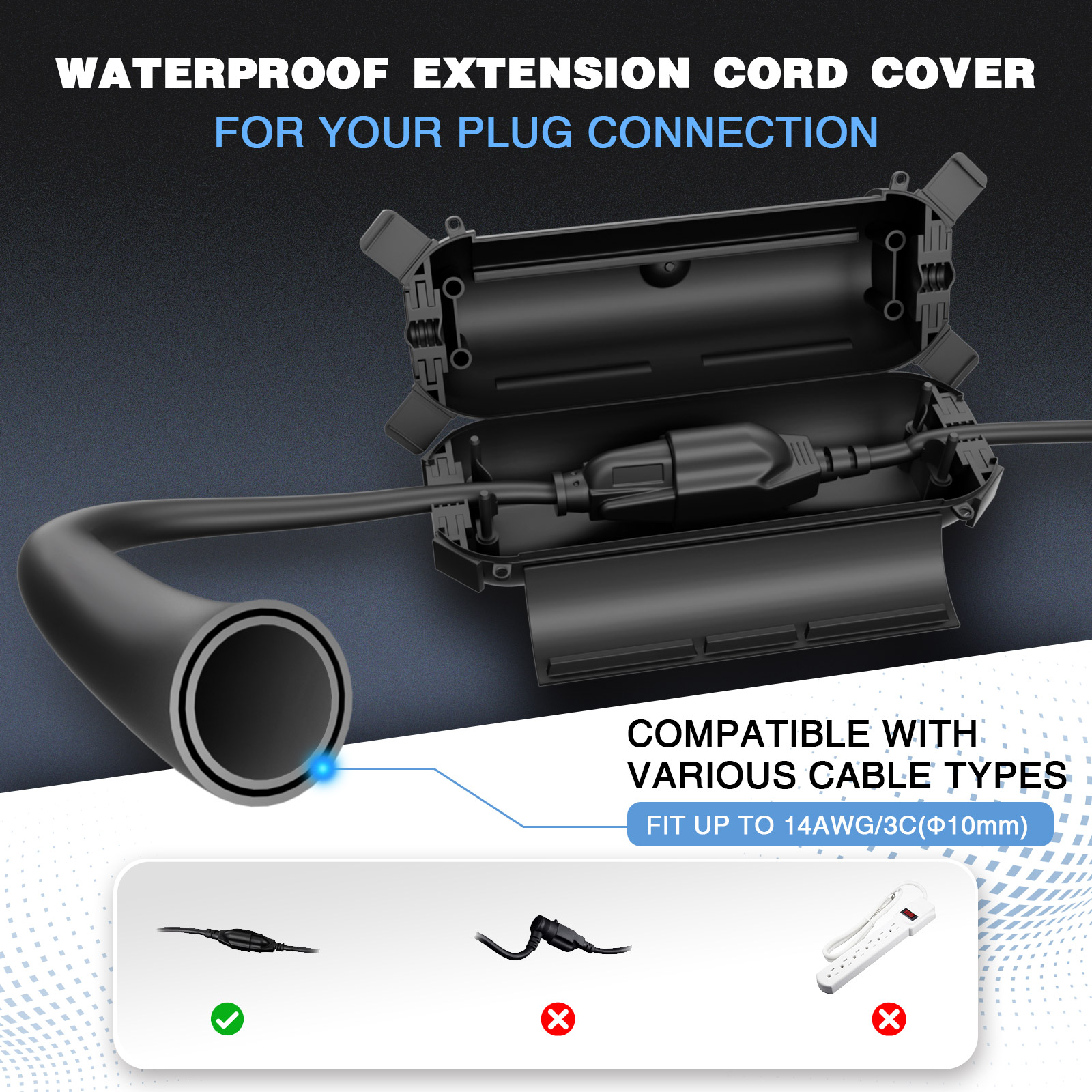 Weatherproof Outdoor Extension - مراجعة Outdoor Lighting With Outlet وسعره
