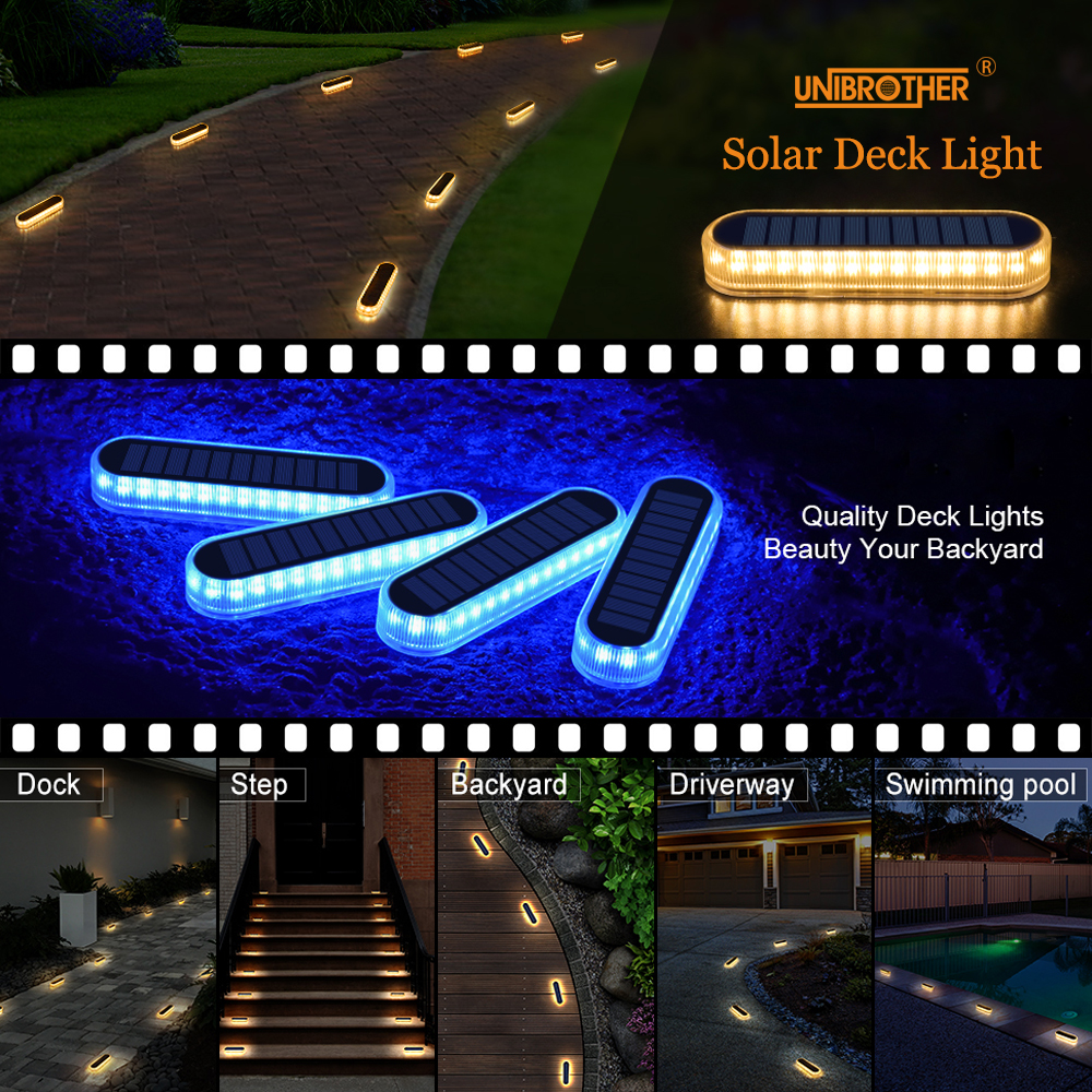 Solar Deck Light IP68 LED Grou - مراجعة Outdoor Lighting Ground Fixtures وسعره