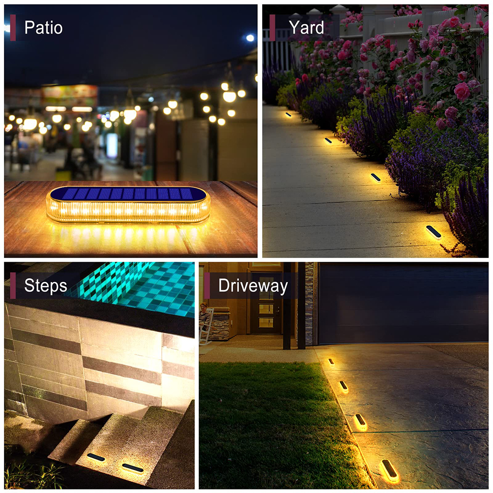 Solar Deck Light IP68 LED Grou - مراجعة Outdoor Lighting Ground Fixtures وسعره