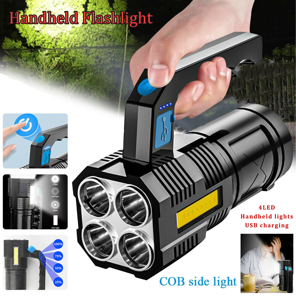 USB Rechargeable Handheld LED  - مراجعة Outdoor Lighting Rechargeable وسعره