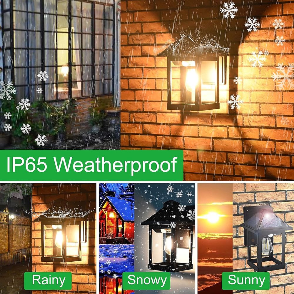 Outdoor Wall Lanterns with 3 M - مراجعة Outdoor Lighting Dusk To Dawn وسعره
