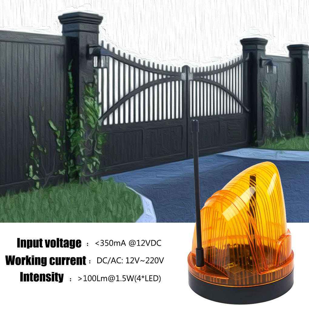 Universal 12V/220V LED Strobe  - مراجعة Outdoor Lighting With Outlet وسعره