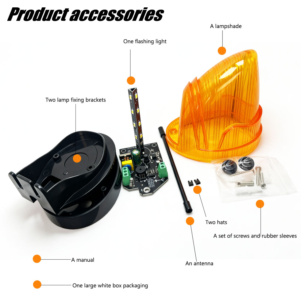 Universal 12V/220V LED Strobe  - مراجعة Outdoor Lighting With Outlet وسعره