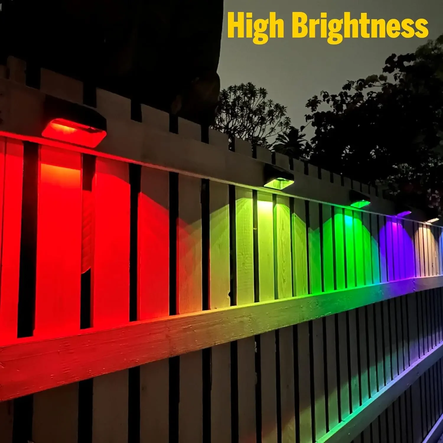 Brighter Solar Fence Lights 18 - مراجعة Outdoor Lighting Dusk To Dawn وسعره